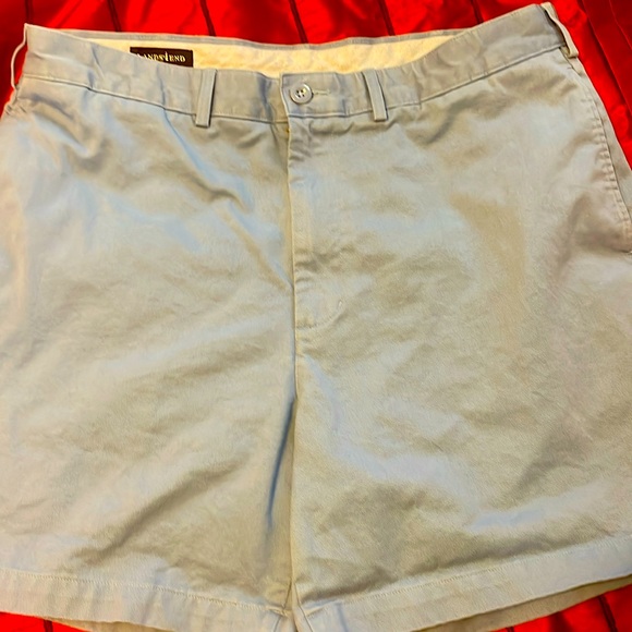 Lands' End Other - Lands End men’s 36” waist cotton shorts.  Leg length 6i inch pockets front back